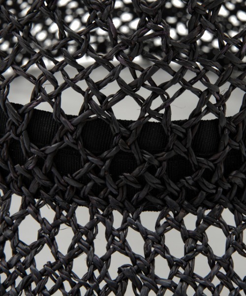 CONTROL FREAK / CTFK（コントロールフリーク）の「CONTROL FREAK(コントロールフリーク)透かし編バケットハット（ハット・レディース・ブラック/ブラウン/ナチュラル・FREE）」の7枚目の写真