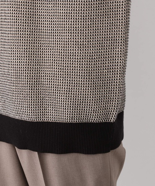 GLOBAL WORK（グローバルワーク）の「タックガラニットプルオーバー/260906（ニット/セーター・レディース・ライトブルー/ブラック/グリーン系その他3・MEDIUM/LARGE）」の11枚目の写真