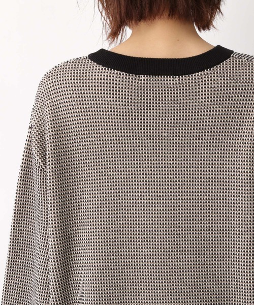 GLOBAL WORK（グローバルワーク）の「タックガラニットプルオーバー/260906（ニット/セーター・レディース・ライトブルー/ブラック/グリーン系その他3・MEDIUM/LARGE）」の12枚目の写真