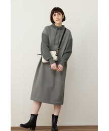 human woman | ◆袖ボリュームニットワンピース(ワンピース)