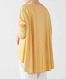 BEARDSLEY | 後ろフレアロングTシャツ(Tシャツ/カットソー)