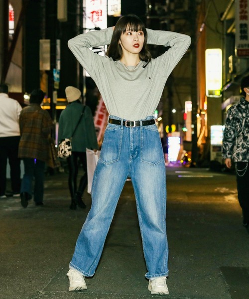 TOMMY HILFIGER（トミーヒルフィガー）の「TOMMY HILFIGER/トミーヒルフィガー Core Flag Crew ワッペン クルーネック 長袖 Tシャツ カットソー（Tシャツ/カットソー・メンズ・ホワイト/ヘザーグレー/レッド系その他/ダークネイビー・SMALL/MEDIUM/X-LARGE/LARGE）」の13枚目の写真