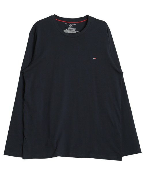 TOMMY HILFIGER（トミーヒルフィガー）の「TOMMY HILFIGER/トミーヒルフィガー Core Flag Crew ワッペン クルーネック 長袖 Tシャツ カットソー（Tシャツ/カットソー・メンズ・ホワイト/ヘザーグレー/レッド系その他/ダークネイビー・SMALL/MEDIUM/X-LARGE/LARGE）」の11枚目の写真