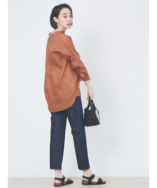 collex（コレックス）の「ボーイズライクデニム（デニムパンツ・レディース・ブルー/ネイビー/アイボリー・S/M/L）」の19枚目の写真