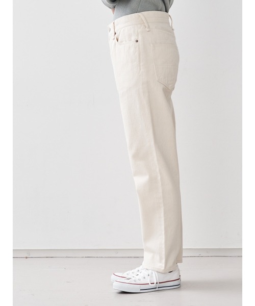 collex（コレックス）の「ボーイズライクデニム（デニムパンツ・レディース・ブルー/ネイビー/アイボリー・S/M/L）」の10枚目の写真