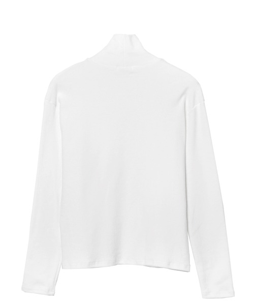 Figments（フィグメンツ）の「ハイネックロンT（Tシャツ/カットソー・レディース・ホワイト/ブラック・FREE）」の10枚目の写真