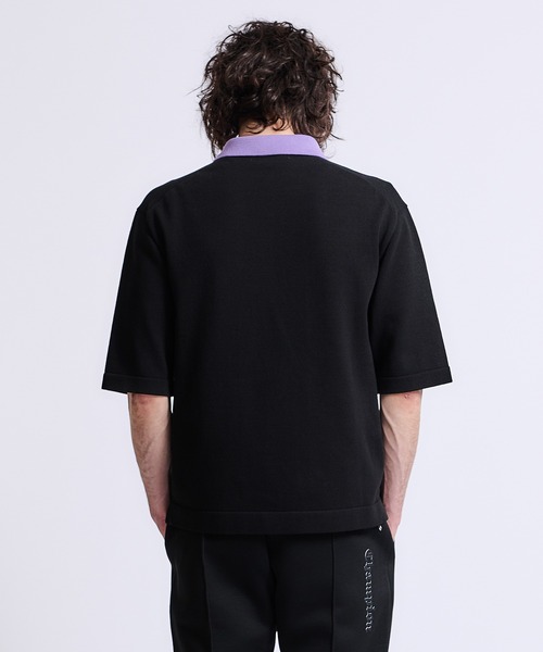 完売品　ESTNATION / WHIRL ニットポロ 完売品ESTNATION / WHIRL ニットポロ