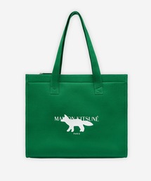 Maison Kitsune（メゾンキツネ）｜トートバッグ（グリーン系
