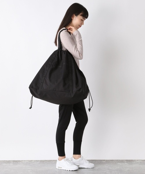 JEANASIS（ジーナシス）の「【YOGA】リップストップストックBIGトートバッグ/275733（トートバッグ・レディース・ブラック・FREE）」の2枚目の写真
