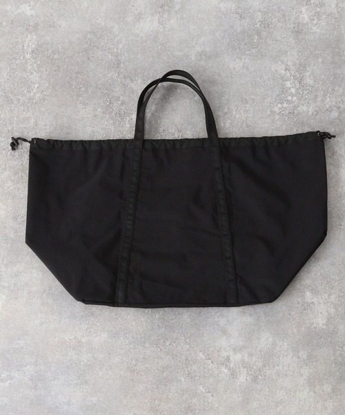 JEANASIS（ジーナシス）の「【YOGA】リップストップストックBIGトートバッグ/275733（トートバッグ・レディース・ブラック・FREE）」の9枚目の写真
