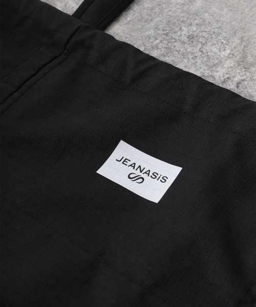 JEANASIS（ジーナシス）の「【YOGA】リップストップストックBIGトートバッグ/275733（トートバッグ・レディース・ブラック・FREE）」の12枚目の写真