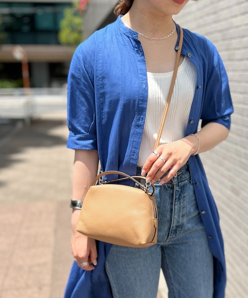 JOURNAL STANDARD SELECT（ジャーナルスタンダードセレクト）の「【GIANNI CHIARINI/ジャン二 キアリー二】ALIFA：ショルダーバッグ（ショルダーバッグ・レディース・ブラック/ブルー/ホワイト×ホワイト・FREE）」の22枚目の写真