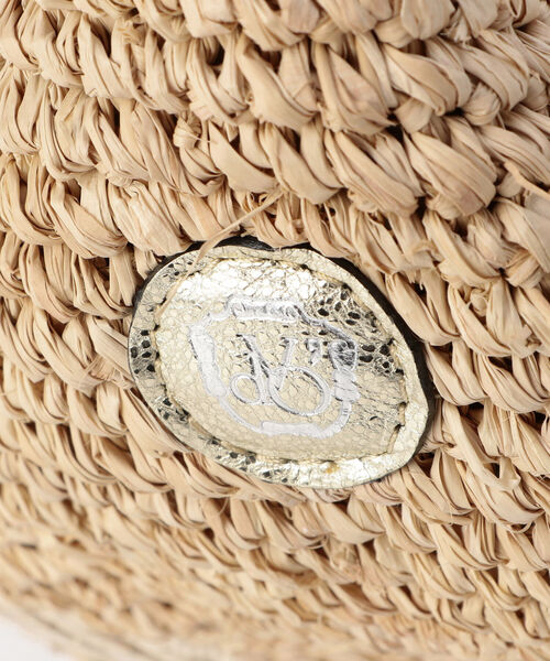 NOLLEY’S（ノーリーズ）の「【VIOLAd'ORO/ ヴィオラドーロ】テープラフィアかごトート（かごバッグ・レディース・アイボリー/ベージュ・FREE）」の6枚目の写真