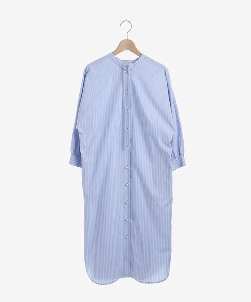 le.coeur blanc(ルクールブラン)の「パールボタンドルマンシャツワンピース(シャツワンピース・レディース・オフホワイト/ブルー系その他3/ブルー系その他4・38)」の13枚目の写真