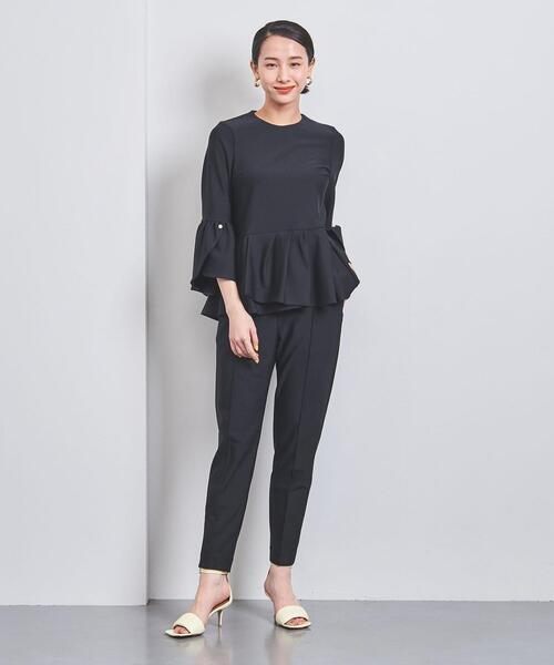 FLICKA（フリッカ）の「＜FLICKA（フリッカ）＞スリム パンツ（その他パンツ・レディース・ネイビー・1/0）」の6枚目の写真
