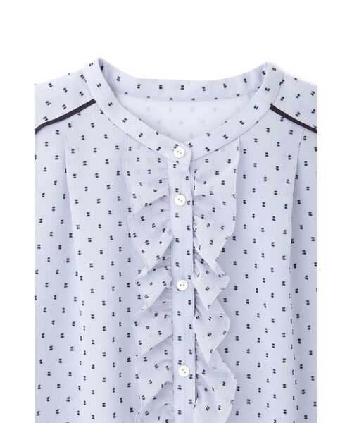 JILL STUART(ジルスチュアート)の「◆ヴェロニカブラウス(シャツ/ブラウス・レディース・ブルー/ホワイト・MEDIUM/SMALL)」の22枚目の写真