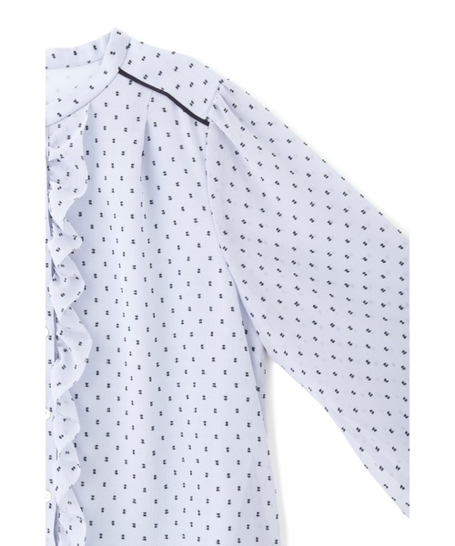 JILL STUART(ジルスチュアート)の「◆ヴェロニカブラウス(シャツ/ブラウス・レディース・ブルー/ホワイト・MEDIUM/SMALL)」の11枚目の写真