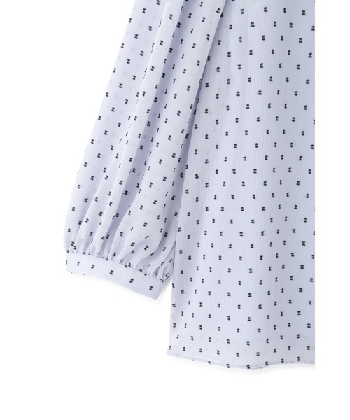 JILL STUART(ジルスチュアート)の「◆ヴェロニカブラウス(シャツ/ブラウス・レディース・ブルー/ホワイト・MEDIUM/SMALL)」の12枚目の写真