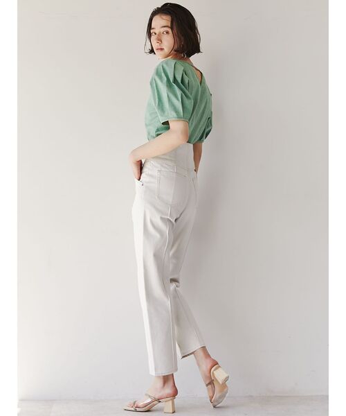 LAGUNAMOON（ラグナムーン）の「ウッドヒールクリアサンダル（サンダル・レディース・クリア/グリーン/ブラウン・MEDIUM/SMALL）」の4枚目の写真