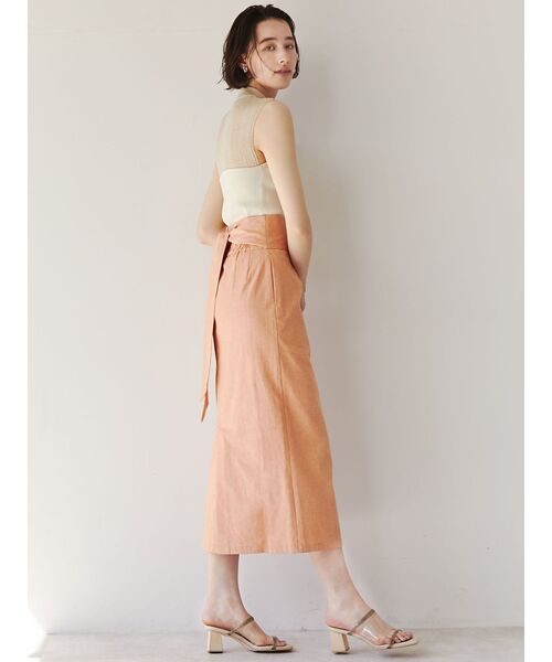 LAGUNAMOON（ラグナムーン）の「ウッドヒールクリアサンダル（サンダル・レディース・クリア/グリーン/ブラウン・MEDIUM/SMALL）」の5枚目の写真