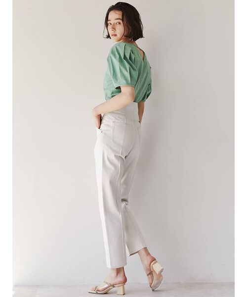 LAGUNAMOON（ラグナムーン）の「ウッドヒールクリアサンダル（サンダル・レディース・クリア/グリーン/ブラウン・MEDIUM/SMALL）」の12枚目の写真