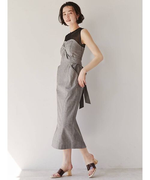 LAGUNAMOON（ラグナムーン）の「ウッドヒールクリアサンダル（サンダル・レディース・クリア/グリーン/ブラウン・MEDIUM/SMALL）」の17枚目の写真