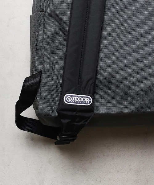 OUTDOOR PRODUCTS(アウトドアプロダクツ)の「《OUTDOOR PRODUCTS》DAYPACK M 15.4L(バックパック/リュック・レディース・ブラック/ベージュ/パープル/ネイビー/グレー/グリーン/バーガンディー/ピンク/レッド・FREE)」の18枚目の写真