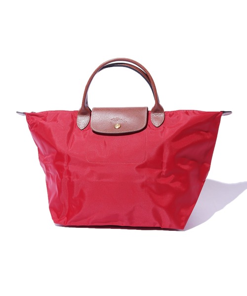 LONGCHAMP(ロンシャン)の「LONGCHAMP/ロンシャン LE PLIAGE M トートバッグ Mサイズ(トートバッグ・レディース・ブラック/チャコール/ネイビー/パープル/レッド・FREE)」の1枚目の写真