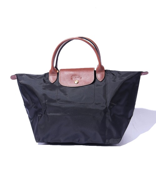 LONGCHAMP(ロンシャン)の「LONGCHAMP/ロンシャン LE PLIAGE M トートバッグ Mサイズ(トートバッグ・レディース・ブラック/チャコール/ネイビー/パープル/レッド・FREE)」の13枚目の写真