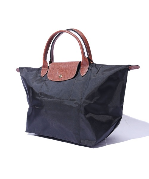 LONGCHAMP(ロンシャン)の「LONGCHAMP/ロンシャン LE PLIAGE M トートバッグ Mサイズ(トートバッグ・レディース・ブラック/チャコール/ネイビー/パープル/レッド・FREE)」の9枚目の写真