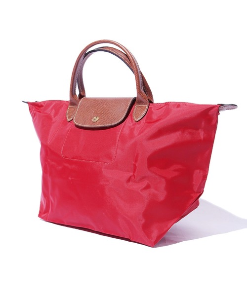 LONGCHAMP(ロンシャン)の「LONGCHAMP/ロンシャン LE PLIAGE M トートバッグ Mサイズ(トートバッグ・レディース・ブラック/チャコール/ネイビー/パープル/レッド・FREE)」の6枚目の写真