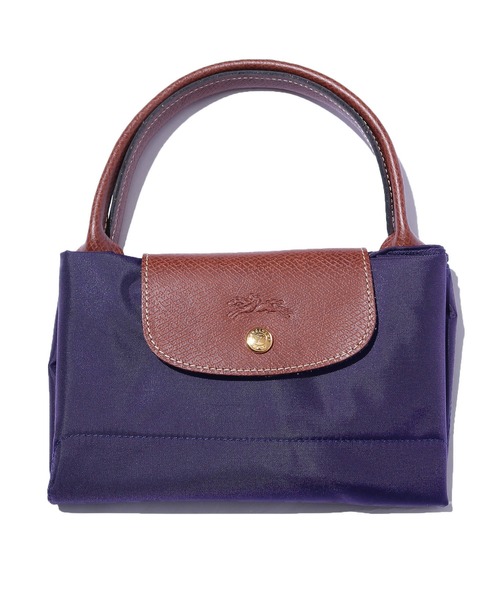 LONGCHAMP(ロンシャン)の「LONGCHAMP/ロンシャン LE PLIAGE M トートバッグ Mサイズ(トートバッグ・レディース・ブラック/チャコール/ネイビー/パープル/レッド・FREE)」の10枚目の写真