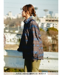 INDIAN  MOTOCYCLE（インディアンモトサイクル）の「【Bl】【INDIAN MOTOCYCLE】ハイブリッド ジップアップジャケット（ブルゾン）」