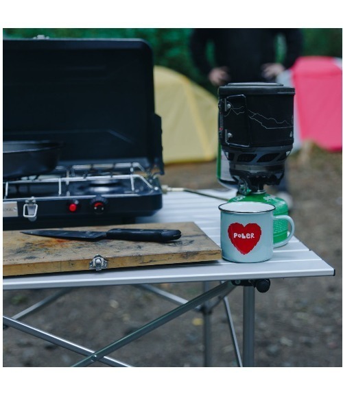 POLeR OUTDOOR STUFF（ポーラーアウトドアスタッフ）の「POLeR OUTDOOR STUFF/ポーラーアウトドアスタッフ　ADVENTURE TABLE アドベンチャーテーブル（アウトドアグッズ・メンズ・ブラック・FREE）」の3枚目の写真