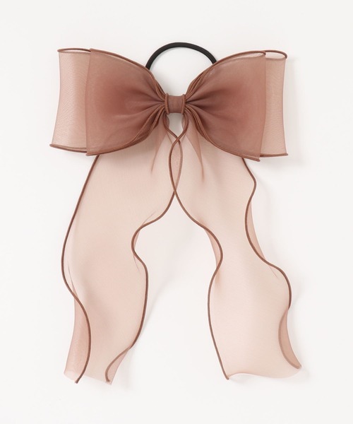 apres jour×ARIAZ】シアーリボンヘアゴム（ヘアゴム）｜apres