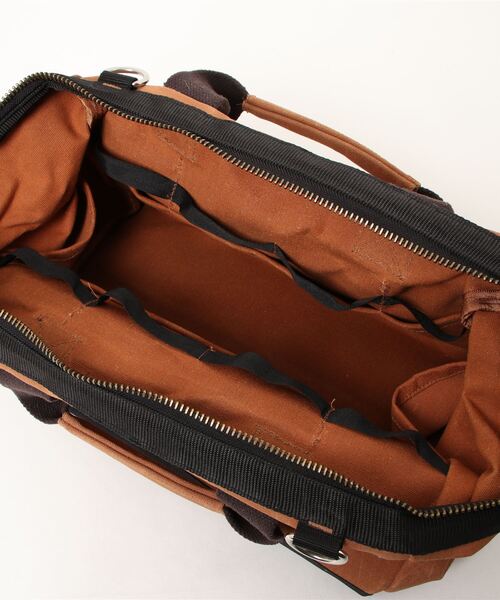 DULTON(ダルトン)の「WAX CANVAS TOOL BAG/ワックス キャンバス ツール バッグ(ハンドバッグ・レディース・キャメル/オリーブ・FREE)」の9枚目の写真