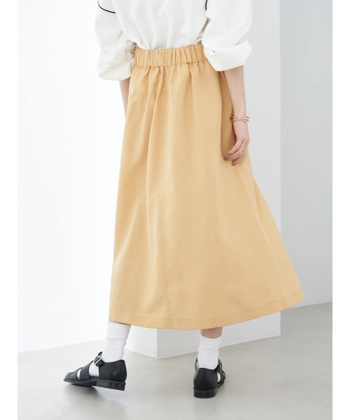 earth music&ecology（アースミュージックアンドエコロジー）の「ワークディティールスカート（スカート・レディース・ブラック/イエロー/モカ・FREE）」の13枚目の写真