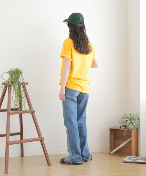 FRAMeWORK(フレームワーク)の「BEASTIEBOYS フロントフォトTシャツ(Tシャツ/カットソー・レディース・ホワイト/イエロー・FREE)」の21枚目の写真