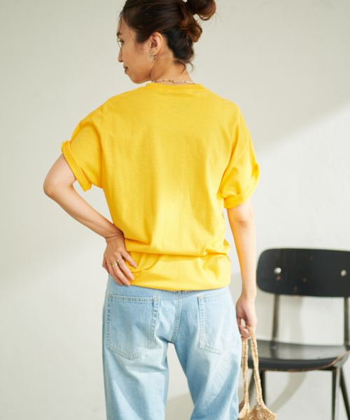 FRAMeWORK(フレームワーク)の「BEASTIEBOYS フロントフォトTシャツ(Tシャツ/カットソー・レディース・ホワイト/イエロー・FREE)」の3枚目の写真