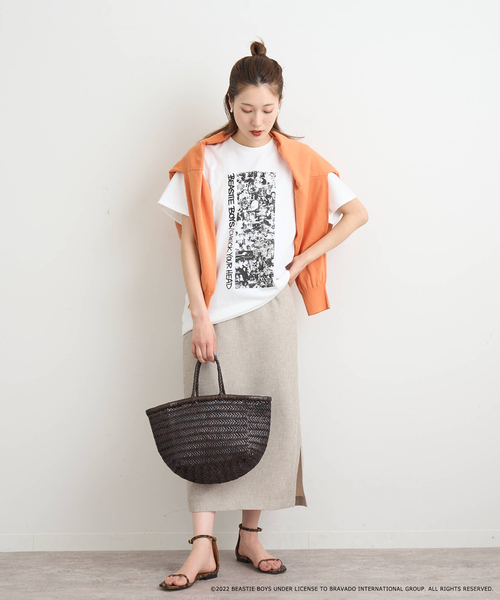 FRAMeWORK(フレームワーク)の「BEASTIEBOYS フロントフォトTシャツ(Tシャツ/カットソー・レディース・ホワイト/イエロー・FREE)」の11枚目の写真