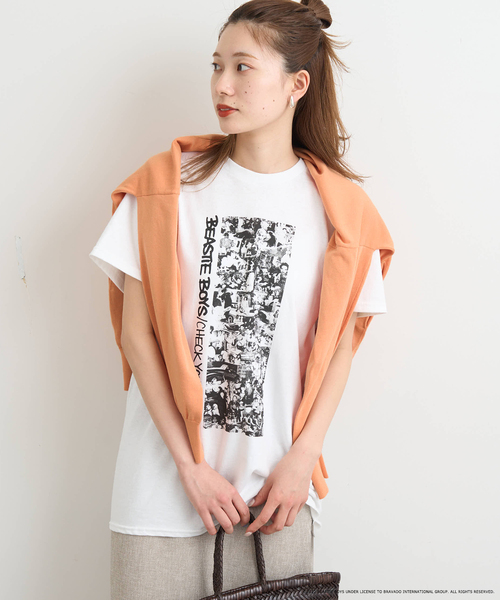 FRAMeWORK(フレームワーク)の「BEASTIEBOYS フロントフォトTシャツ(Tシャツ/カットソー・レディース・ホワイト/イエロー・FREE)」の12枚目の写真