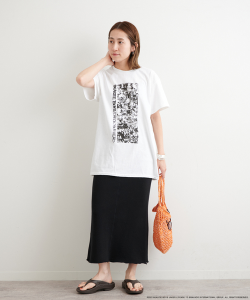 FRAMeWORK(フレームワーク)の「BEASTIEBOYS フロントフォトTシャツ(Tシャツ/カットソー・レディース・ホワイト/イエロー・FREE)」の13枚目の写真
