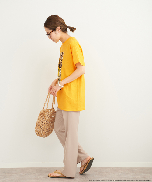 FRAMeWORK(フレームワーク)の「BEASTIEBOYS フロントフォトTシャツ(Tシャツ/カットソー・レディース・ホワイト/イエロー・FREE)」の16枚目の写真