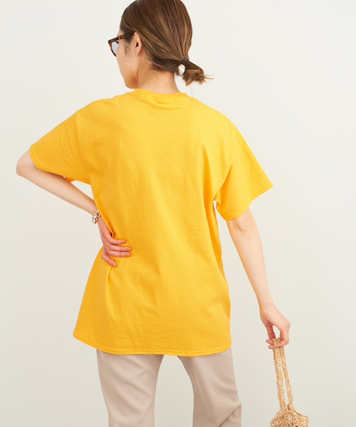 FRAMeWORK(フレームワーク)の「BEASTIEBOYS フロントフォトTシャツ(Tシャツ/カットソー・レディース・ホワイト/イエロー・FREE)」の18枚目の写真