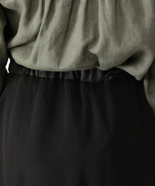BARNYARDSTORM（バンヤードストーム）の「BARNYARDSTORM / 楊柳ティアードスカート（スカート・レディース・ブラック/モカ・0/1）」の16枚目の写真