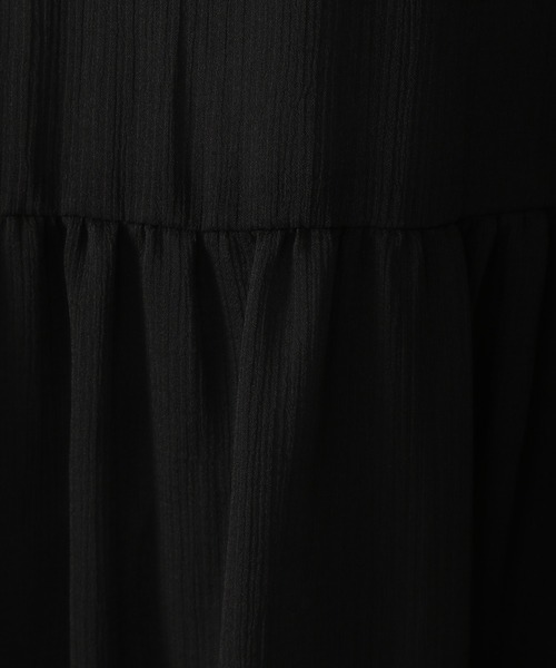 BARNYARDSTORM（バンヤードストーム）の「BARNYARDSTORM / 楊柳ティアードスカート（スカート・レディース・ブラック/モカ・0/1）」の19枚目の写真
