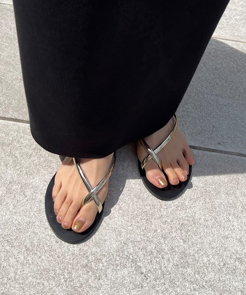 NICOLAS LAINAS（ニコラスライナス）の「【WEB限定】(NICOLAS LAINAS/ニコラスライナス)サンダル（サンダル・レディース・シルバー/ゴールド・36/37/38）」の20枚目の写真