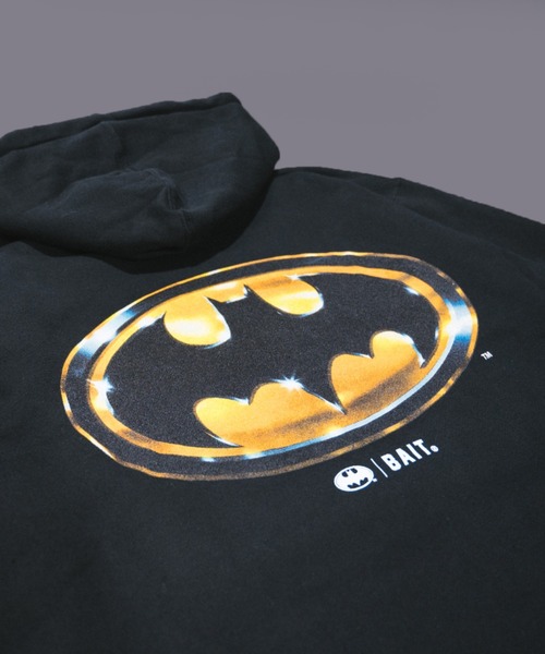BAIT（ベイト）の「BAIT × BATMAN HOODIE (TIM BURTON) 225-BTM-PRK-001（パーカー・メンズ・ブラック・MEDIUM/LARGE/X-LARGE）」の5枚目の写真