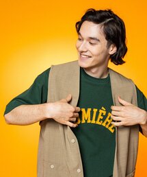 ◆【セットアップ対応可】リネンライクベスト