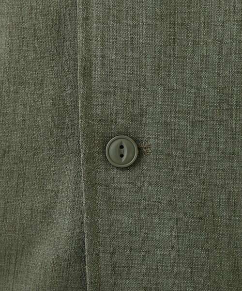 THE SHOP TK （ザ ショップ ティーケー ）の「◆【セットアップ対応可】リネンライクベスト（ベスト・メンズ・ダークグリーン/ダークブラウン/ベージュ/ライトブルー/ネイビー・01/02/03/04）」の11枚目の写真